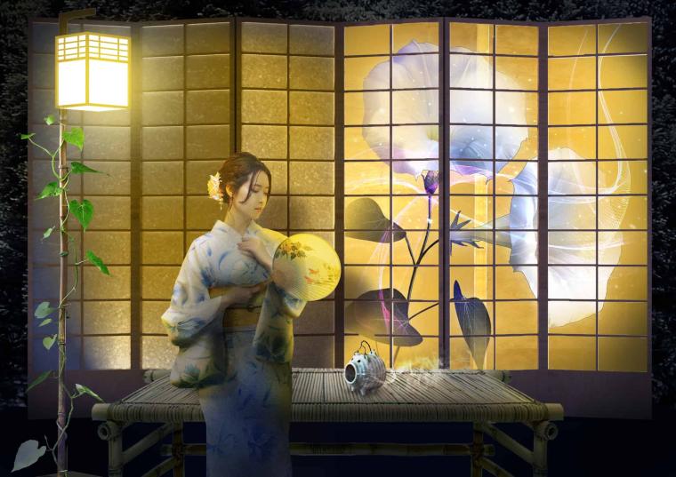 「NAKED meets 二条城 2025 夕涼み」唐門前