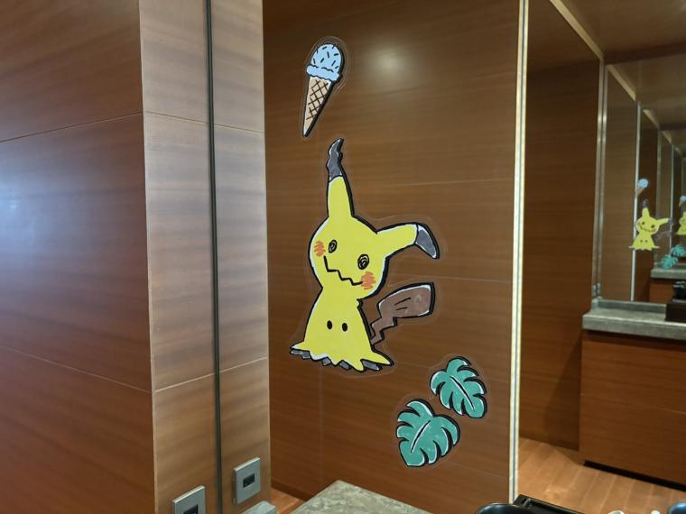 「グランドハイアット東京」ポケモン装飾