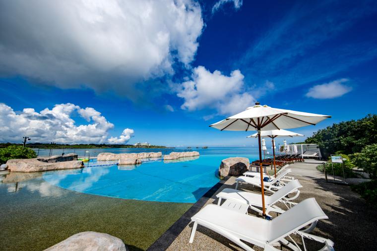 「ハイアットリージェンシー瀬良垣アイランド沖縄」ラグーン