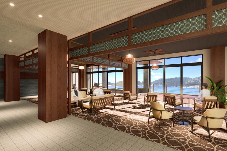 「TAOYA那智勝浦」ロビーラウンジ