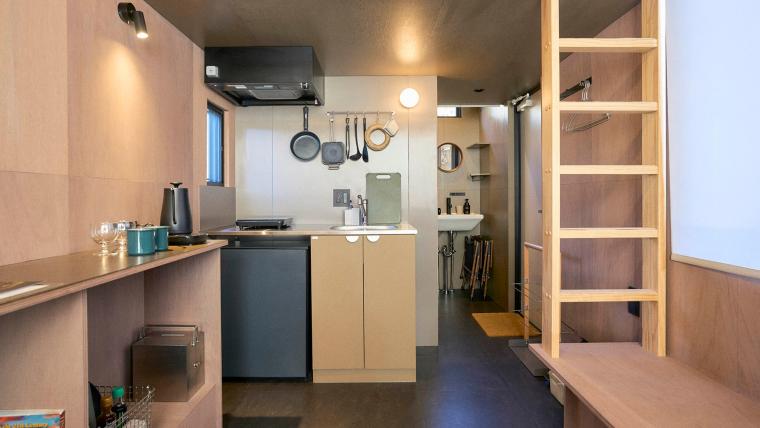 「YADOKARI VILLAGE 北軽井沢」ハウス内