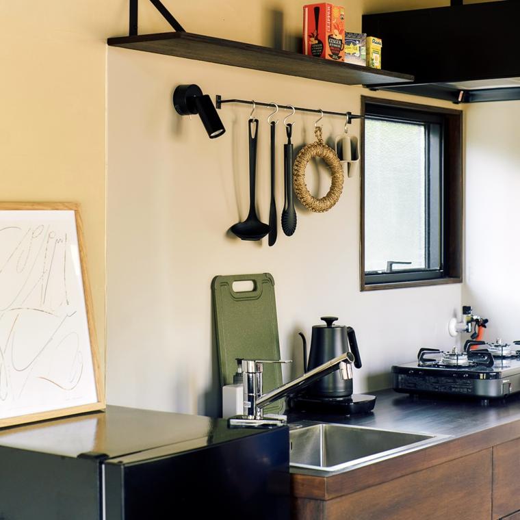 「YADOKARI VILLAGE 北軽井沢」ROADIE・キッチン