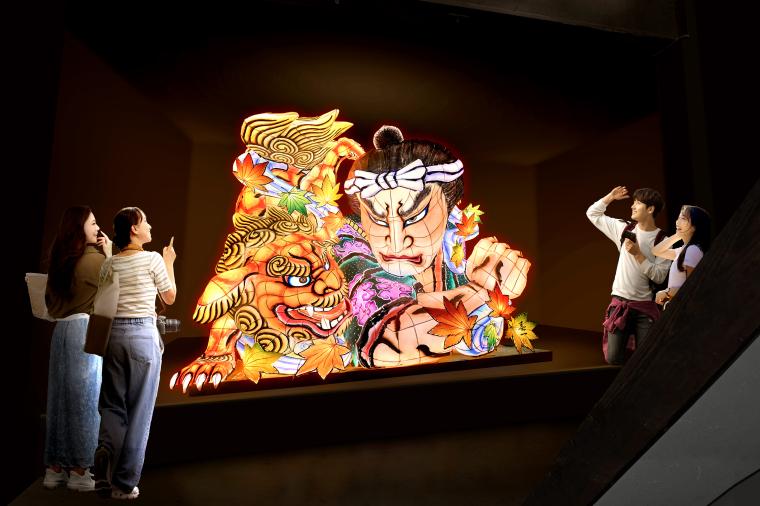 「シークレットミュージアム　Yanai Yamaguchi」青森ねぶた