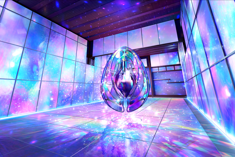 「シークレットミュージアム　Yanai Yamaguchi」プリズムルーム