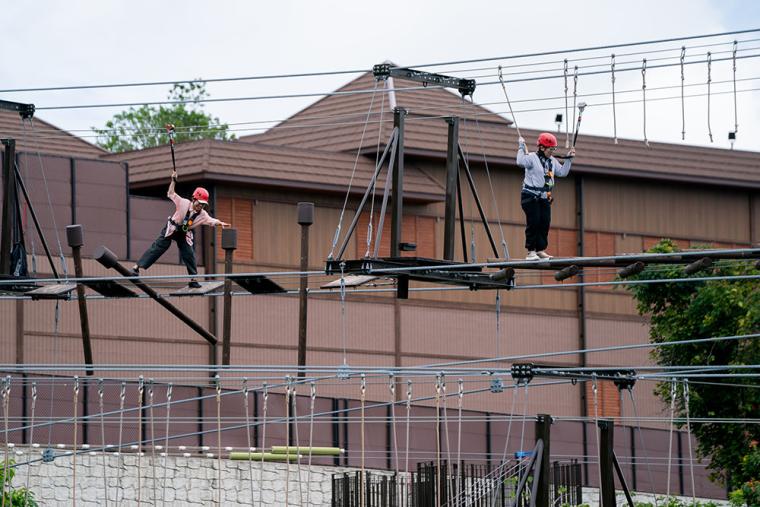 ジャングリア沖縄 スカイエンドトレッキング