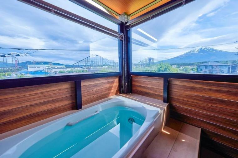 「富士グランヴィラ-TOKI-」バルコニーヴィラ・バスルーム