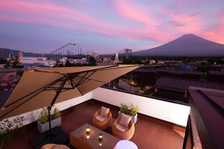 「富士グランヴィラ-TOKI-」ルーフトップヴィラ・屋上