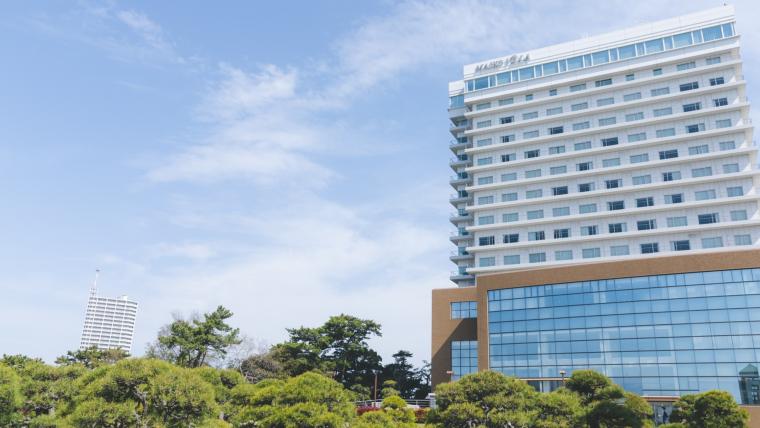 「シーサイドホテル舞子ビラ神戸」外観