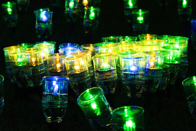 「オヂヤホタル　OJIYA HOTARU illumination」ペットボタル