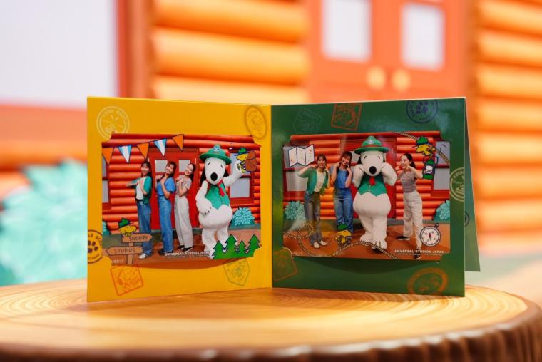 USJ「スヌーピー・フォト・オポチュニティ」フォト台紙