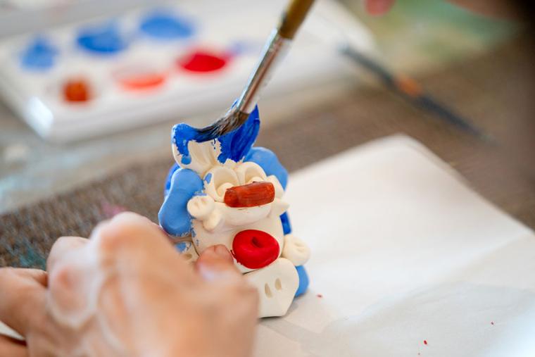 ザ・リッツ・カールトン沖縄 シーサー絵付け体験