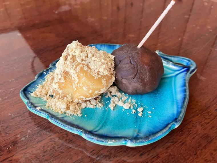 鬼退治伝説から生まれた名物「飛だんご」【七福亭】岩瀬伝統の味を受け継ぐ江戸末期創業の老舗店