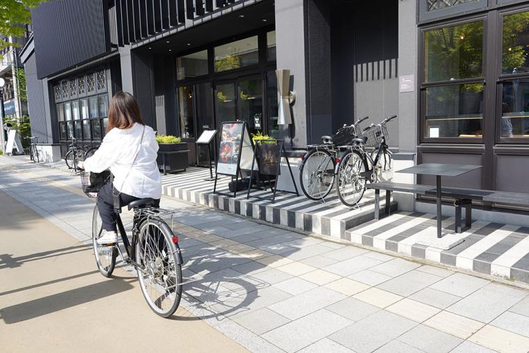 「TWIN-LINE HOTEL 軽井沢」無料レンタサイクル