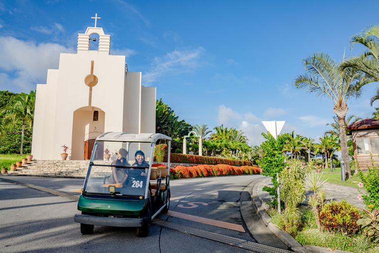 カヌチャベイホテル＆ヴィラズ カート