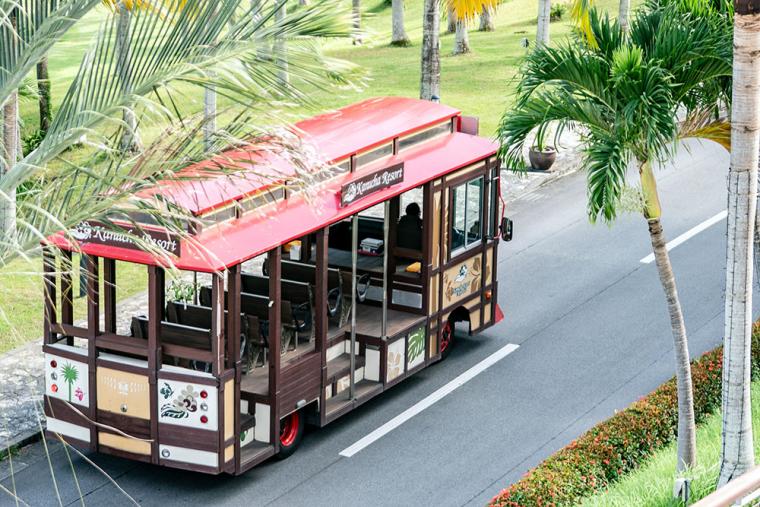 カヌチャベイホテル＆ヴィラズ トロリー