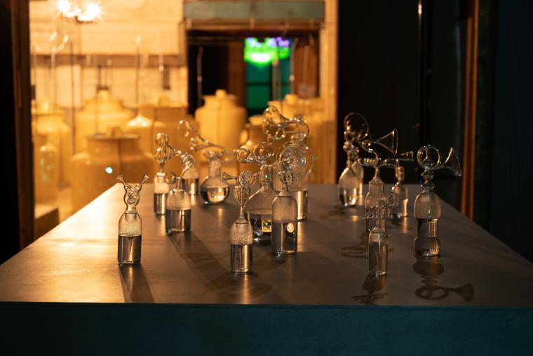 BIWAKOビエンナーレ・赤松音呂「チョウズマキ」