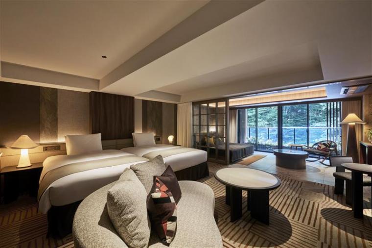 「グランディスタイル旧軽井沢 ホテル＆リゾート」ラグジュアリーツイン