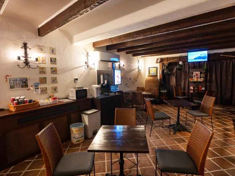 宿泊者専用サロン