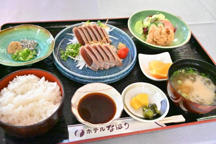 高知東旅×マグロ料理！絶品を味わう「レストラン ホテルなはり」