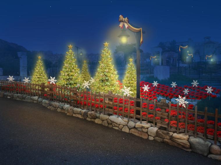 メディテレーニアンハーバーの新デコレーション