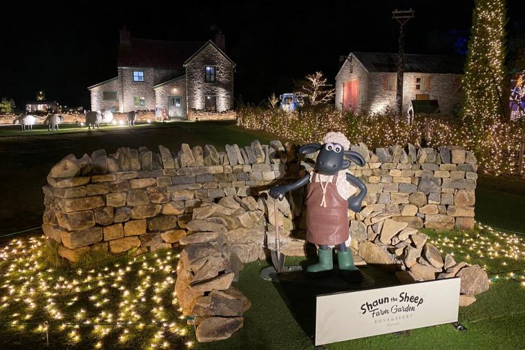 「HIKARIUM2025」ひつじのショーン ファームガーデン1