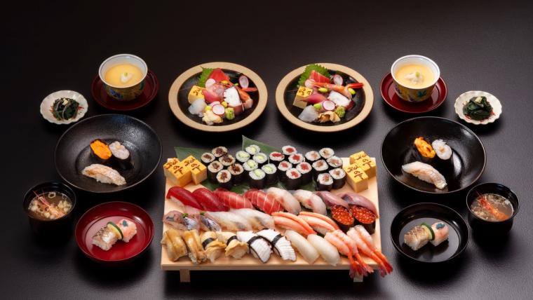 「HOTEL AO KANAZAWA」金沢 鮨 松の下・食べ放題コース