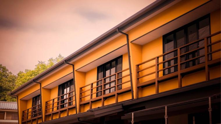 「旅館明治」外観