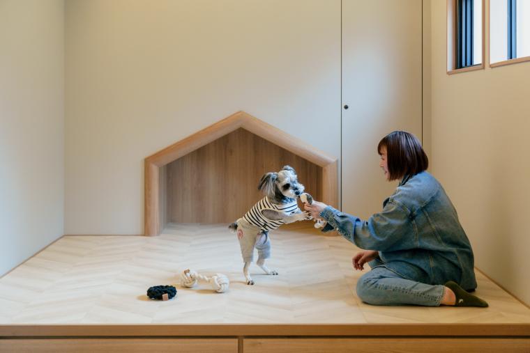 「わんファミリー温泉付山荘」室内2