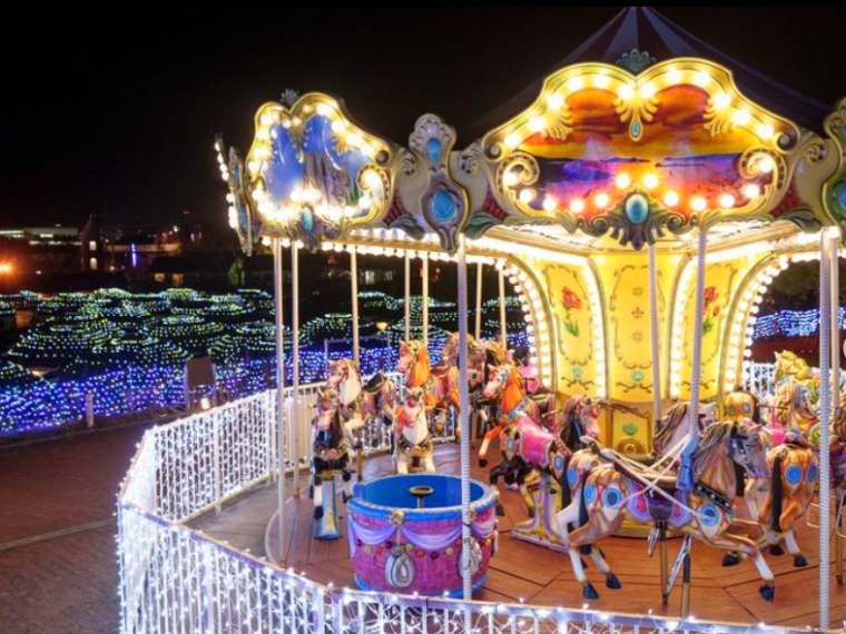 「ひかりのすみか」メリーゴーラウンド