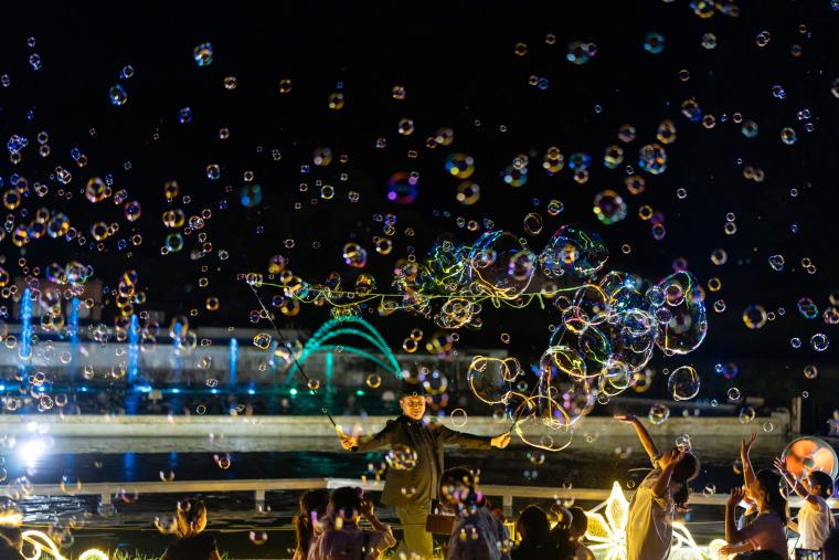 「ひかりのすみか」ナイトバブリウム