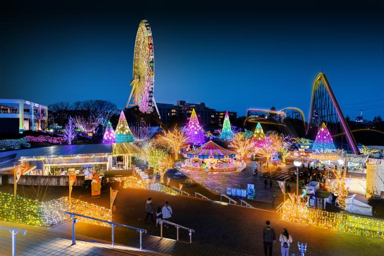 「よみうりランド ジュエルミネーション2025」ジュエリー・プラザ