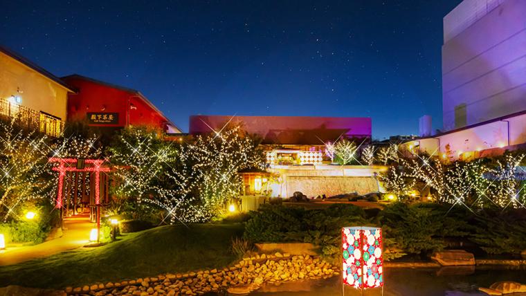「空庭温泉 OSAKA BAY TOWER」イルミネーション2025