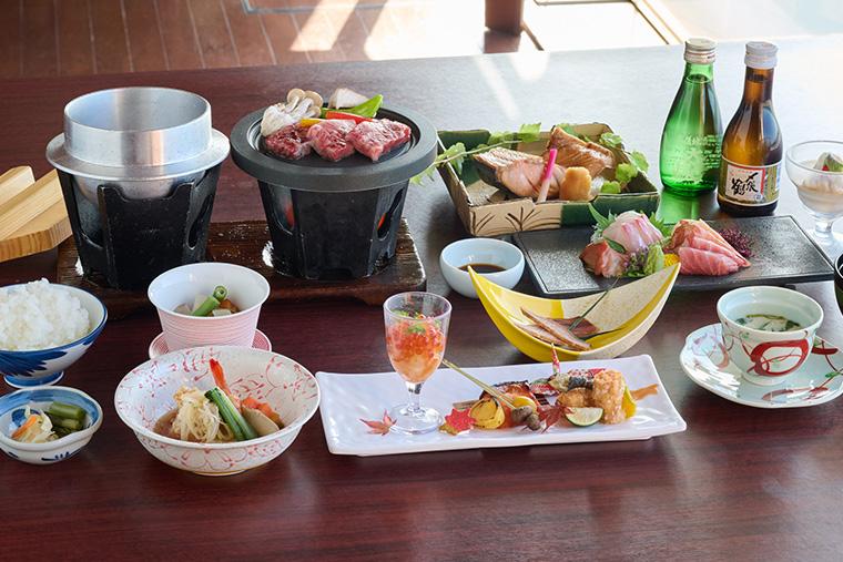 瀬波温泉　大観荘　せなみの湯  料理