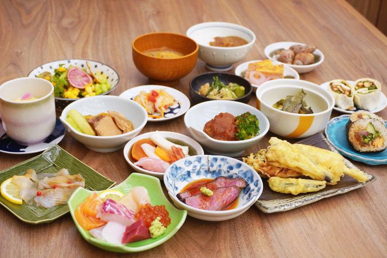 嬉野温泉「ホテル桜 嬉野」夕食ビュッフェ