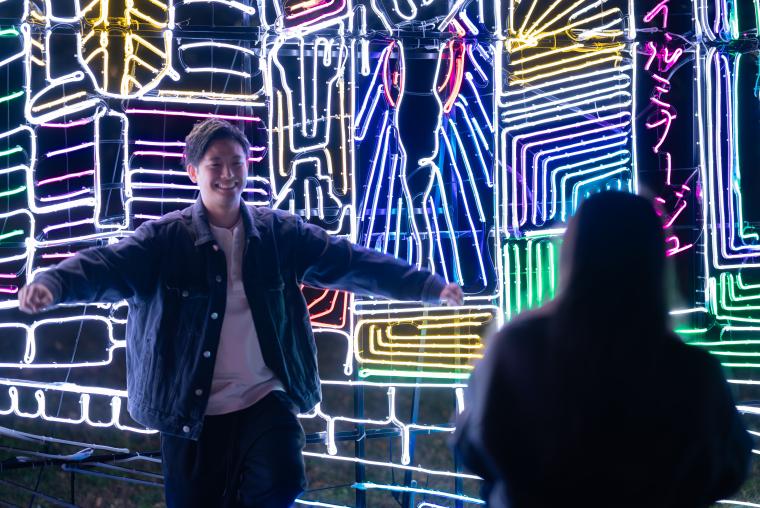 「大阪城イルミナージュ」大阪観光地シリーズ