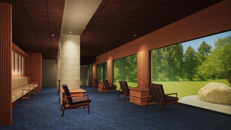 「嬉野温泉 枯淡嬉野」ロビーラウンジ