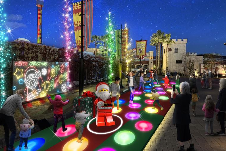 「レゴランドⓇ でメリークリスマス」ひかりのおと