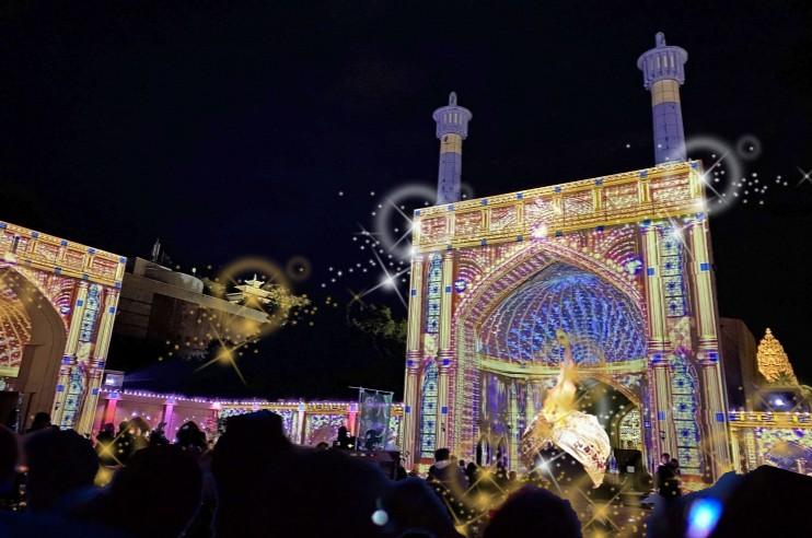 「マツケンイルミナイト」BIGターバン