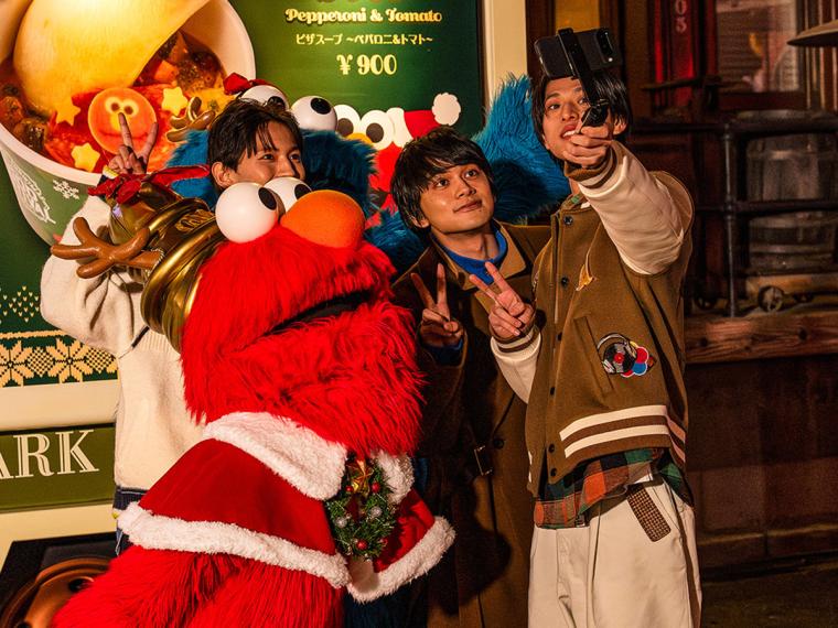 USJ クリスマスイベント2025（北村匠海さん 開幕セレモニー）