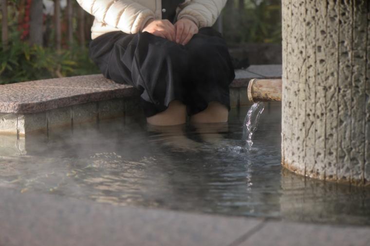 からかさ亭 美白の足湯