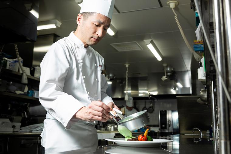 軽井沢「ホテル鹿島ノ森」ディナー