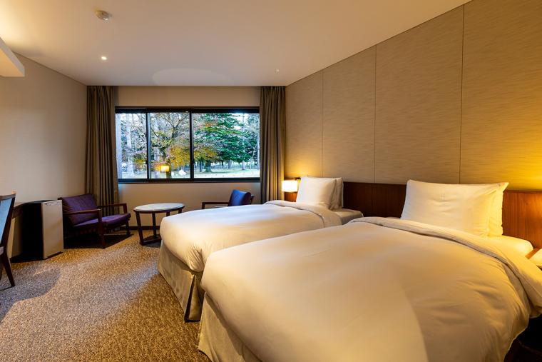 軽井沢「ホテル鹿島ノ森」客室