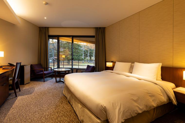 軽井沢「ホテル鹿島ノ森」客室