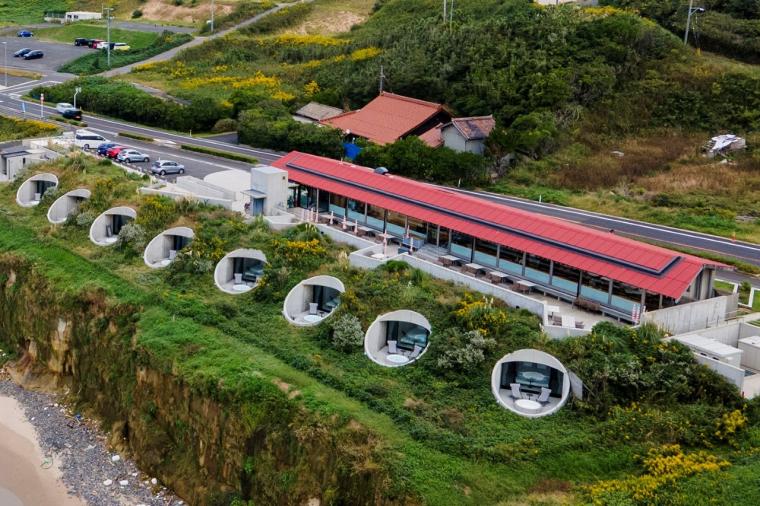 出雲の絶景に癒やされる時間。海を望む断崖の中の「IZUMO HOTEL THE CLIFF」で非日常ステイ