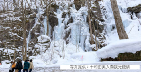 奥入瀬渓流・氷瀑