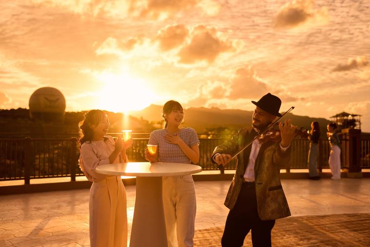 ジャングリア沖縄「夕暮れからのパワーバカンス」イメージ