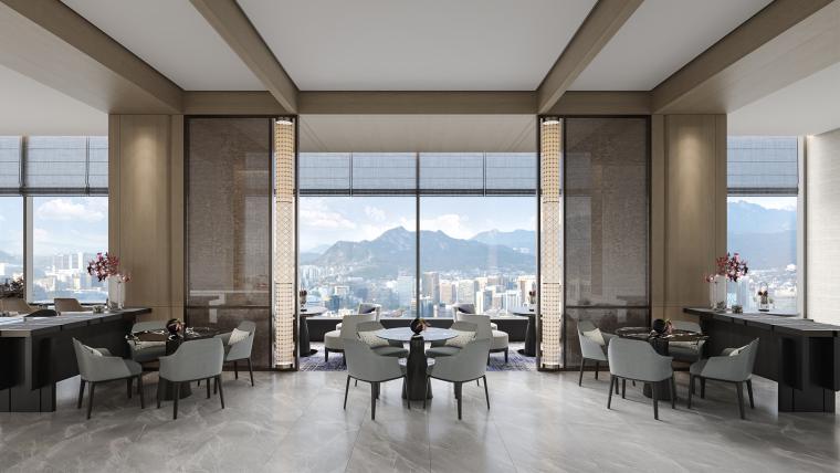 「神戸マリオットホテル」M Club Lounge