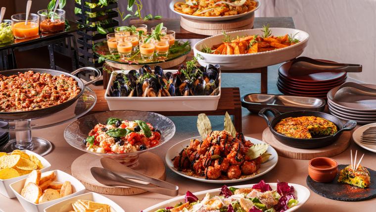 「神戸マリオットホテル」料理一例