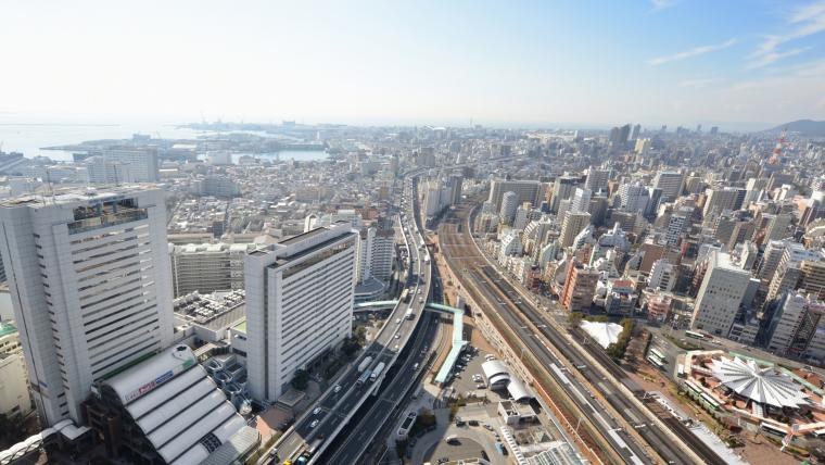 「神戸マリオットホテル」外観