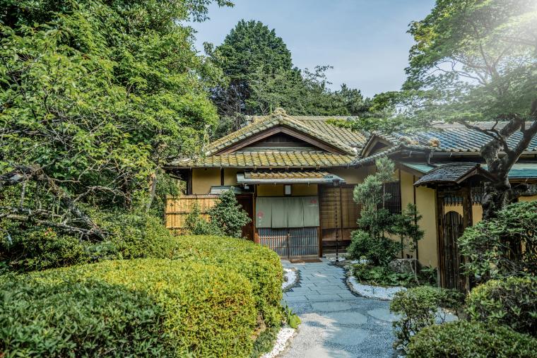 「茶寮 鶯宿亭」外観